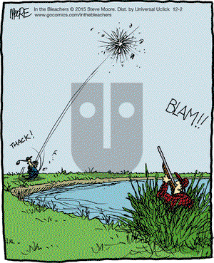 In the Bleachers on Wednesday December 2, 2015 Comic Strip