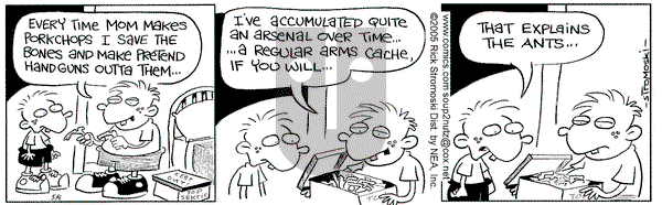 Soup to Nutz - Old on Monday May 9, 2005 Comic Strip