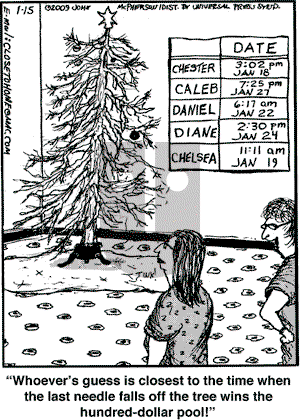Close to Home on Thursday January 15, 2009 Comic Strip