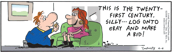 Frank and Ernest - Friday April 4, 2008 Comic Strip
