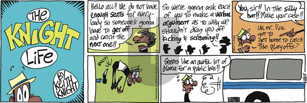 The Knight Life on Sunday May 21, 2017 Comic Strip