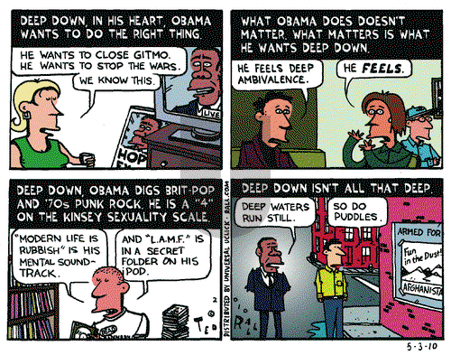 Ted Rall - Monday May 3, 2010 Comic Strip
