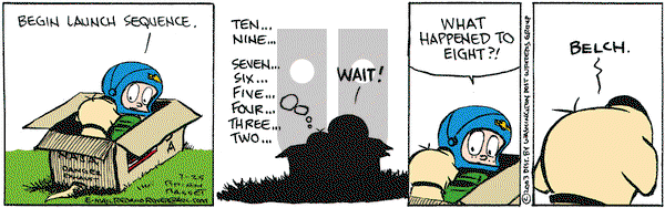 Red and Rover on Friday July 25, 2003 Comic Strip