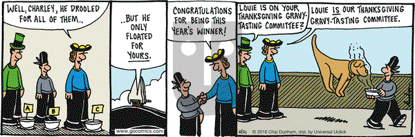 Overboard on Monday November 21, 2016 Comic Strip
