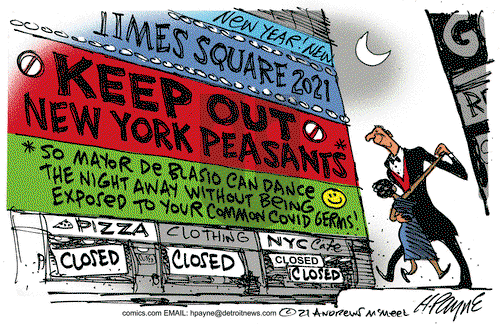Henry Payne on Tuesday January 5, 2021 Comic Strip
