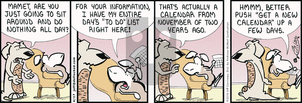 DeFlocked on Wednesday April 17, 2019 Comic Strip