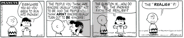 Peanuts on Saturday March 17, 1962 Comic Strip