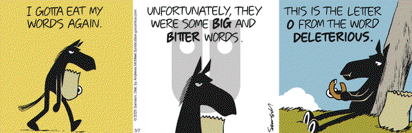 Dark Side of the Horse on Friday March 7, 2025 Comic Strip