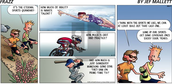 Frazz on Sunday June 17, 2018 Comic Strip