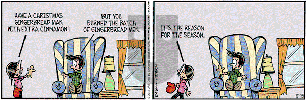 Grand Avenue on Saturday December 15, 2012 Comic Strip