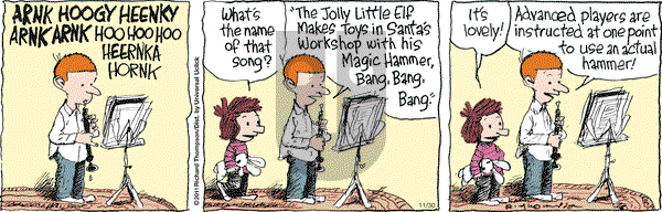 Cul de Sac on Wednesday November 30, 2011 Comic Strip
