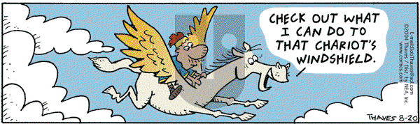 Frank and Ernest on Friday August 20, 2004 Comic Strip