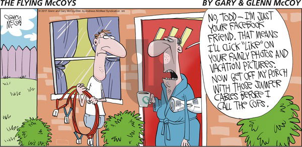 The Flying McCoys on Sunday August 6, 2017 Comic Strip
