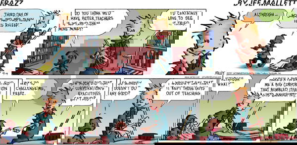 Frazz on Sunday September 9, 2007 Comic Strip