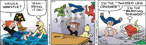 Red and Rover on Friday September 18, 2015 Comic Strip