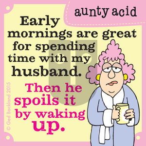 Aunty Acid on Tuesday April 21, 2015 Comic Strip