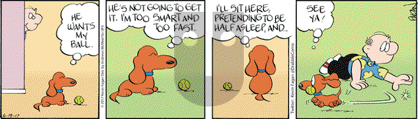 Drabble on Monday June 19, 2017 Comic Strip