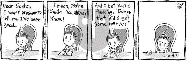 Lio on Saturday December 7, 2013 Comic Strip