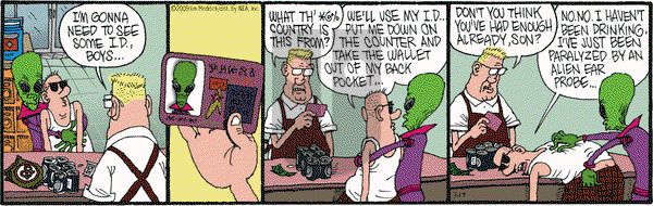 Monty on Friday July 17, 2009 Comic Strip