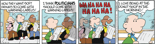Drabble on Friday April 4, 2014 Comic Strip
