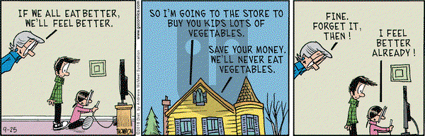 Grand Avenue on Tuesday September 25, 2018 Comic Strip