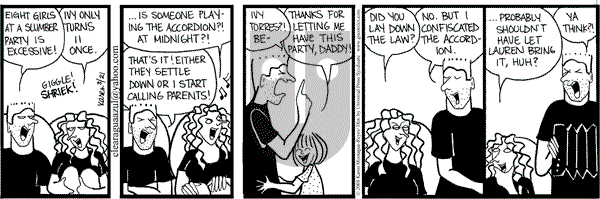 Clear Blue Water on Friday March 21, 2008 Comic Strip