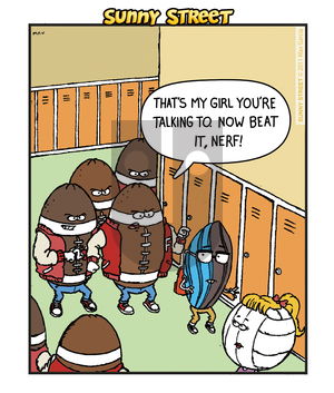 Sunny Street on Thursday February 25, 2016 Comic Strip