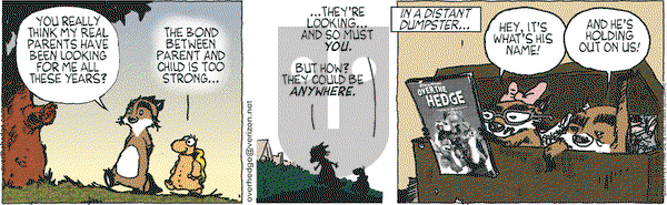 Over the Hedge on Saturday July 4, 2009 Comic Strip
