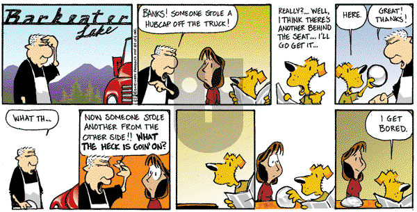 Barkeater Lake on Sunday January 22, 2012 Comic Strip