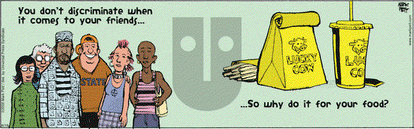 Lucky Cow on Saturday August 19, 2006 Comic Strip