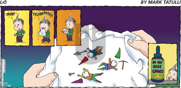 Lio on Sunday August 26, 2007 Comic Strip