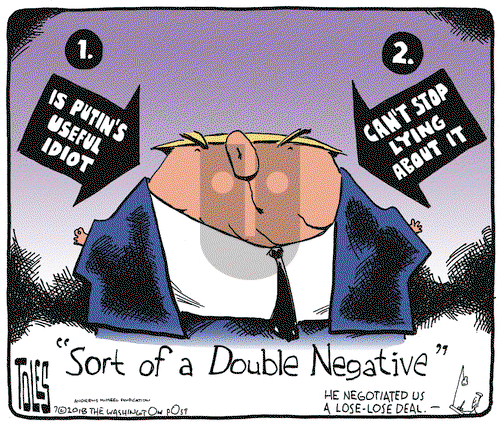 Tom Toles on Friday July 20, 2018 Comic Strip