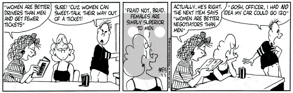 Luann on Friday July 7, 1995 Comic Strip