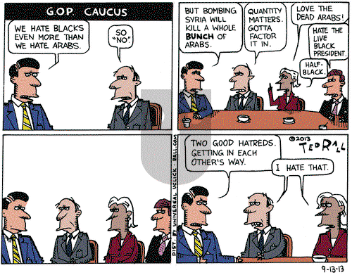 Ted Rall on Friday September 13, 2013 Comic Strip