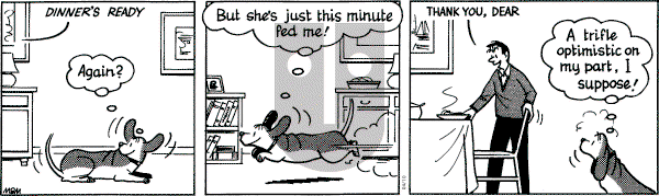 Fred Basset on Thursday April 10, 2003 Comic Strip