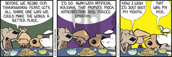 DeFlocked on Monday November 20, 2017 Comic Strip