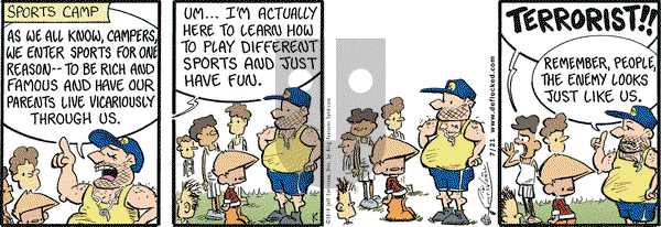 DeFlocked on Monday July 21, 2014 Comic Strip