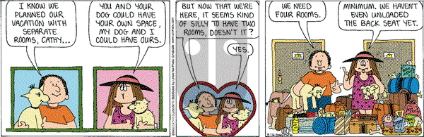Cathy Classics on Wednesday March 24, 2004 Comic Strip
