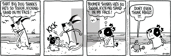 Pooch Cafe on Friday June 20, 2003 Comic Strip