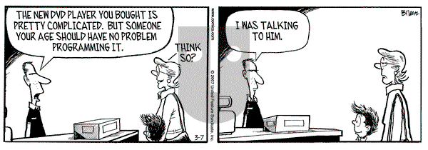 Grand Avenue on Wednesday March 7, 2007 Comic Strip
