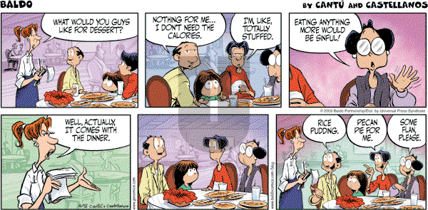 Baldo - Sunday April 12, 2009 Comic Strip