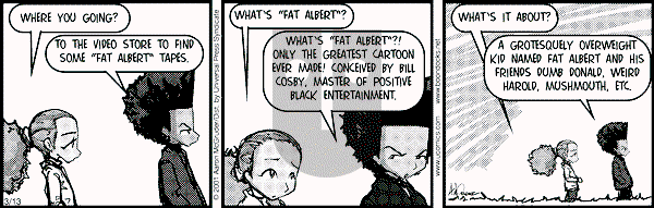 The Boondocks on Tuesday October 14, 2008 Comic Strip