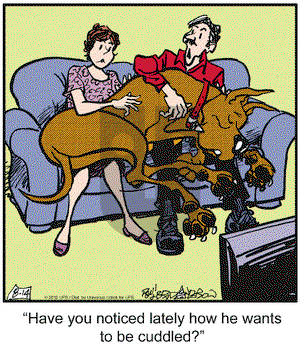Marmaduke on Tuesday August 14, 2012 Comic Strip