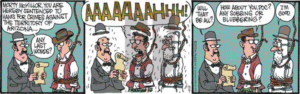 Monty on Wednesday October 9, 2013 Comic Strip