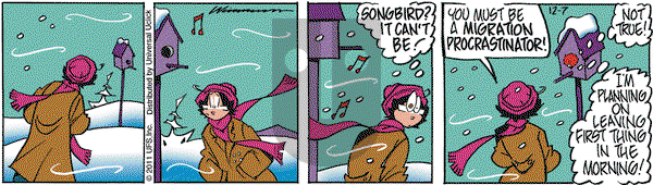 Rose is Rose on Wednesday December 7, 2011 Comic Strip