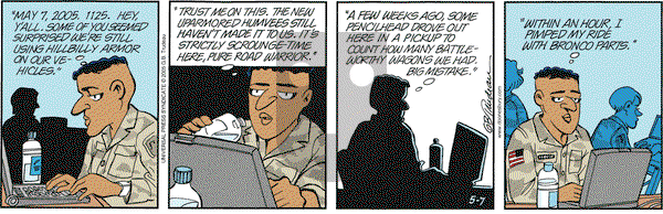 Doonesbury on Saturday May 7, 2005 Comic Strip