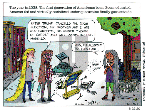 Ted Rall on Friday May 22, 2020 Comic Strip