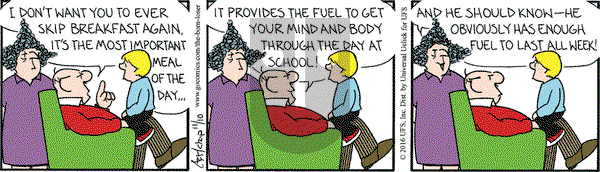 The Born Loser on Thursday November 10, 2016 Comic Strip