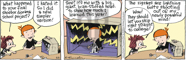 Cul de Sac on Friday June 6, 2025 Comic Strip
