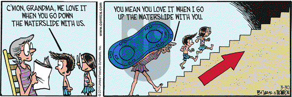 Grand Avenue on Wednesday March 30, 2011 Comic Strip